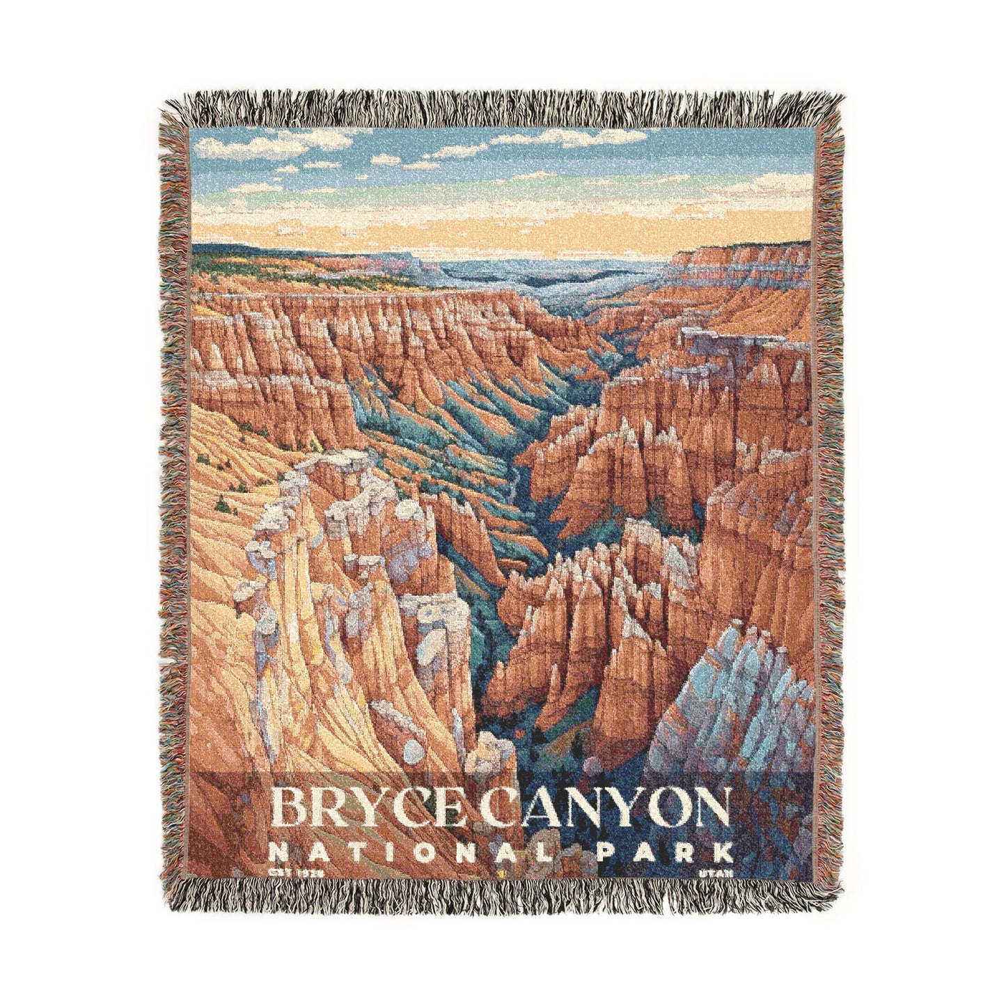 Bryce Canyon National Park Woven Blanket | S02