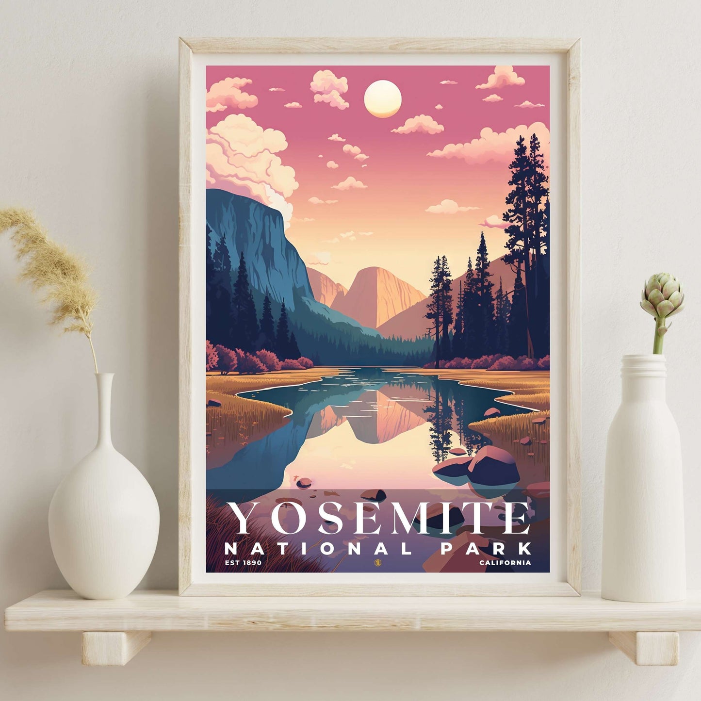 Yosemite National Park Poster | S05