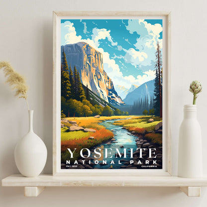 Yosemite National Park Poster | S06