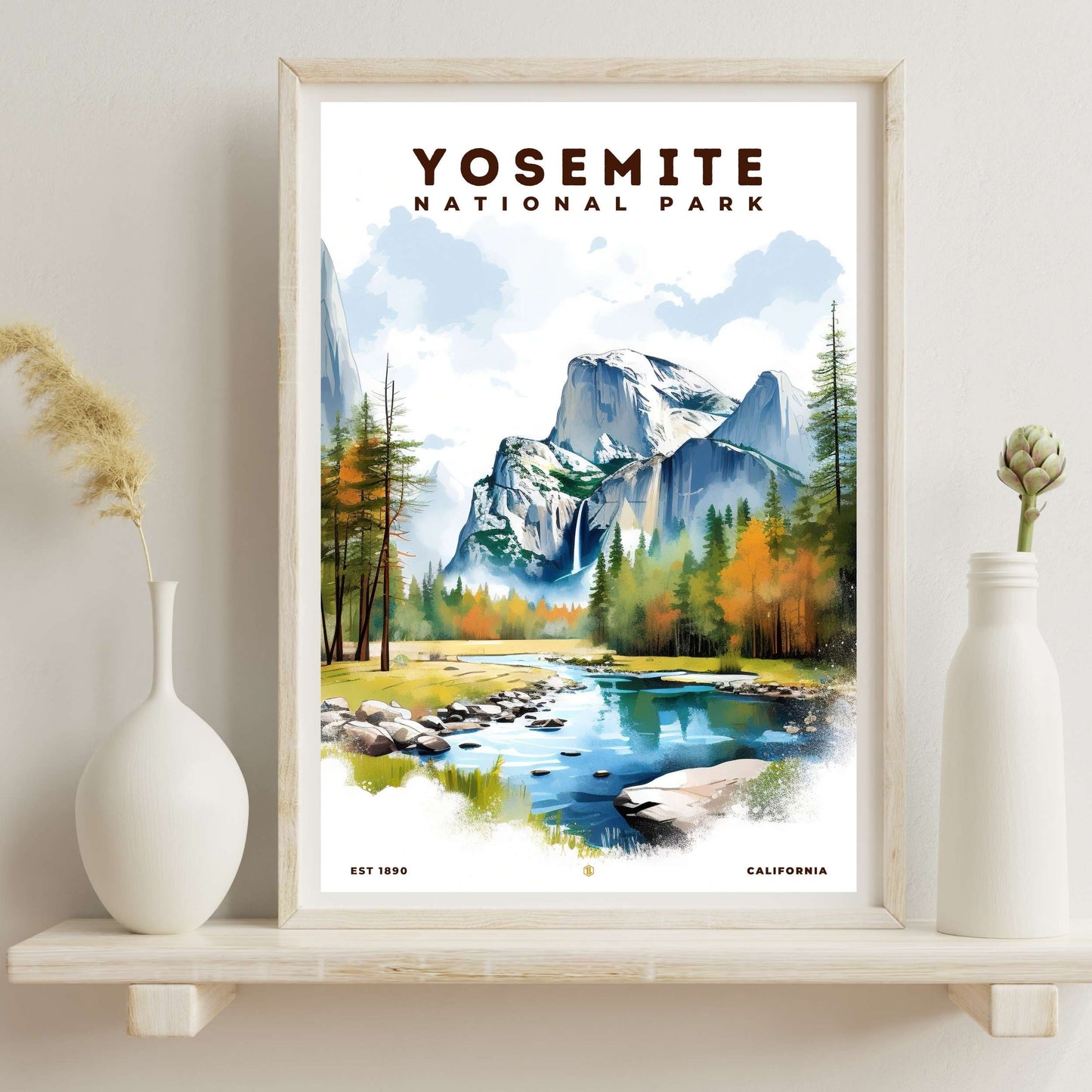Yosemite National Park Poster | S08