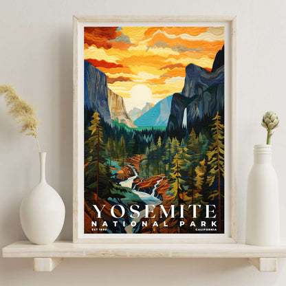 Yosemite National Park Poster | S09