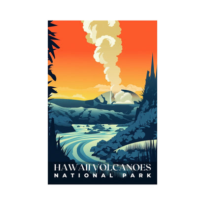 Hawaii Volcanoes National Park Poster | S01