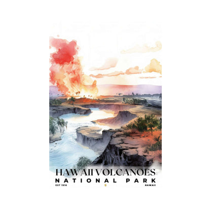 Hawaii Volcanoes National Park Poster | S04