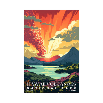 Hawaii Volcanoes National Park Poster | S05