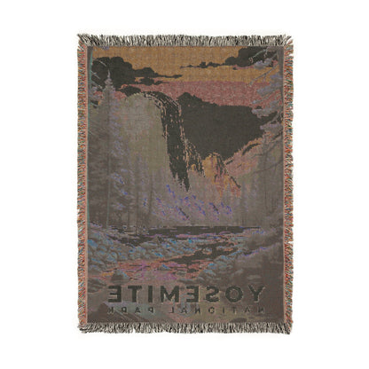Yosemite National Park Woven Blanket | S07