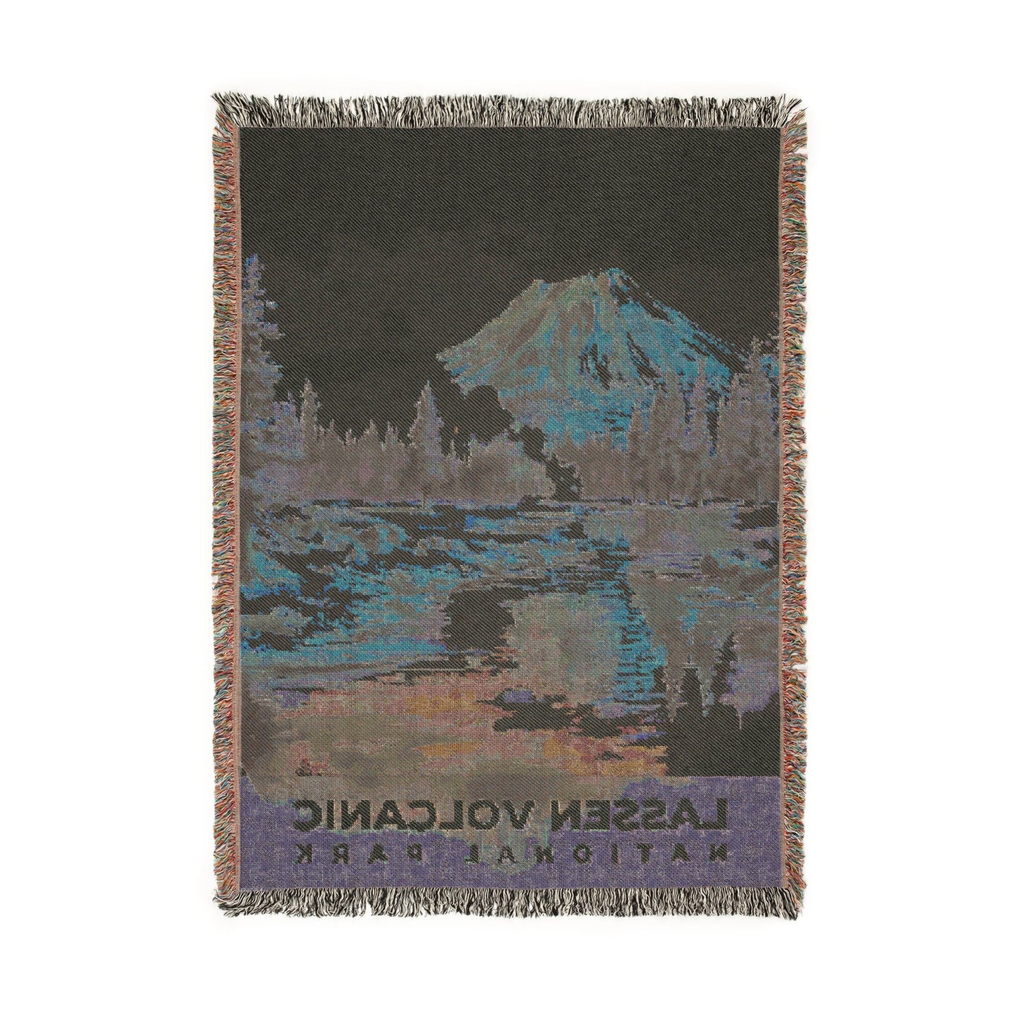 Lassen Volcanic National Park Woven Blanket | S08