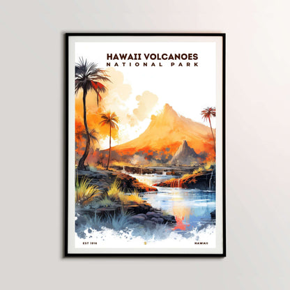 Hawaii Volcanoes National Park Poster | S08