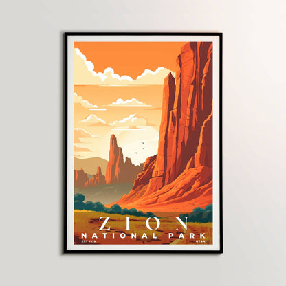 Zion National Park Poster | S03