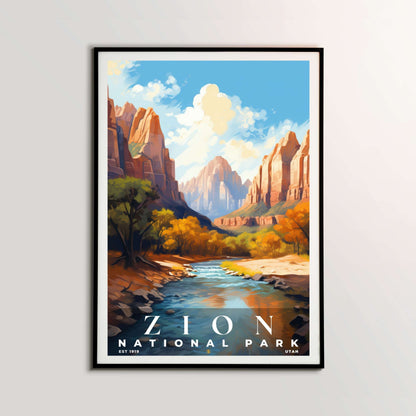 Zion National Park Poster | S06