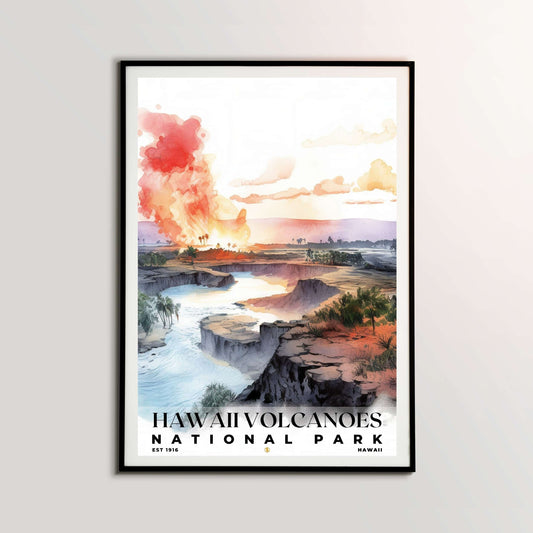 Hawaii Volcanoes National Park Poster | S04