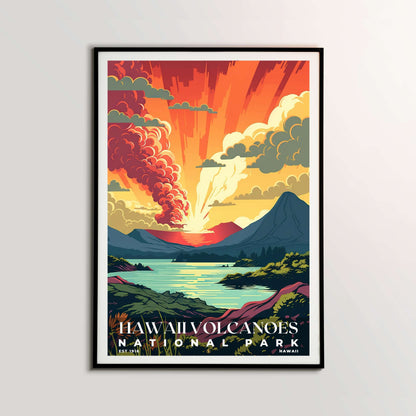 Hawaii Volcanoes National Park Poster | S05