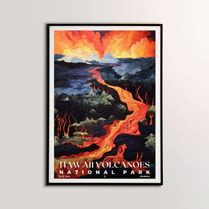 Hawaii Volcanoes National Park Poster | S09