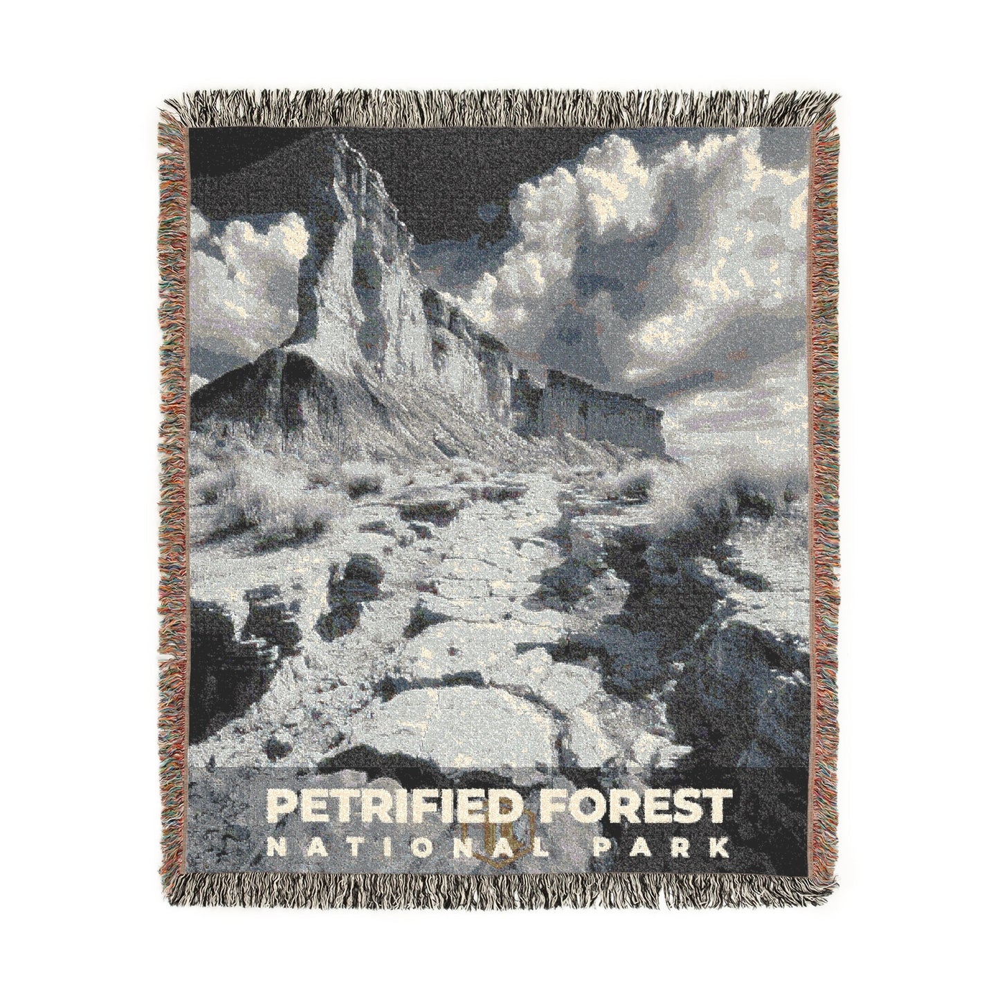 Petrified Forest National Park Woven Blanket | S15