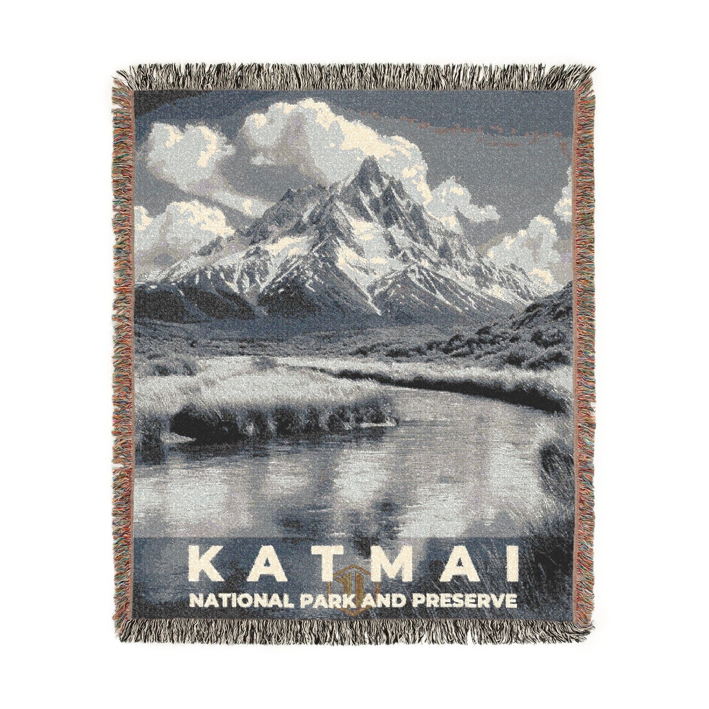Katmai National Park Woven Blanket | S15