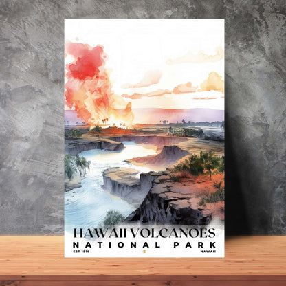 Hawaii Volcanoes National Park Poster | S04