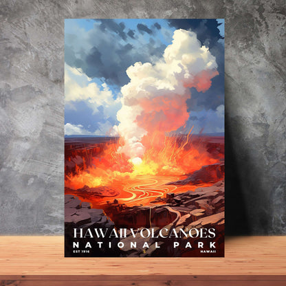 Hawaii Volcanoes National Park Poster | S06