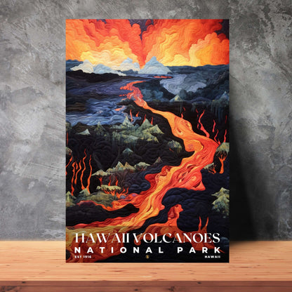 Hawaii Volcanoes National Park Poster | S09