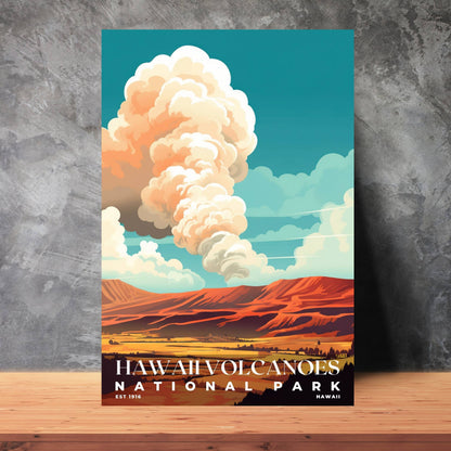 Hawaii Volcanoes National Park Poster | S03