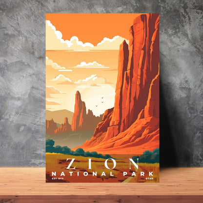 Zion National Park Poster | S03