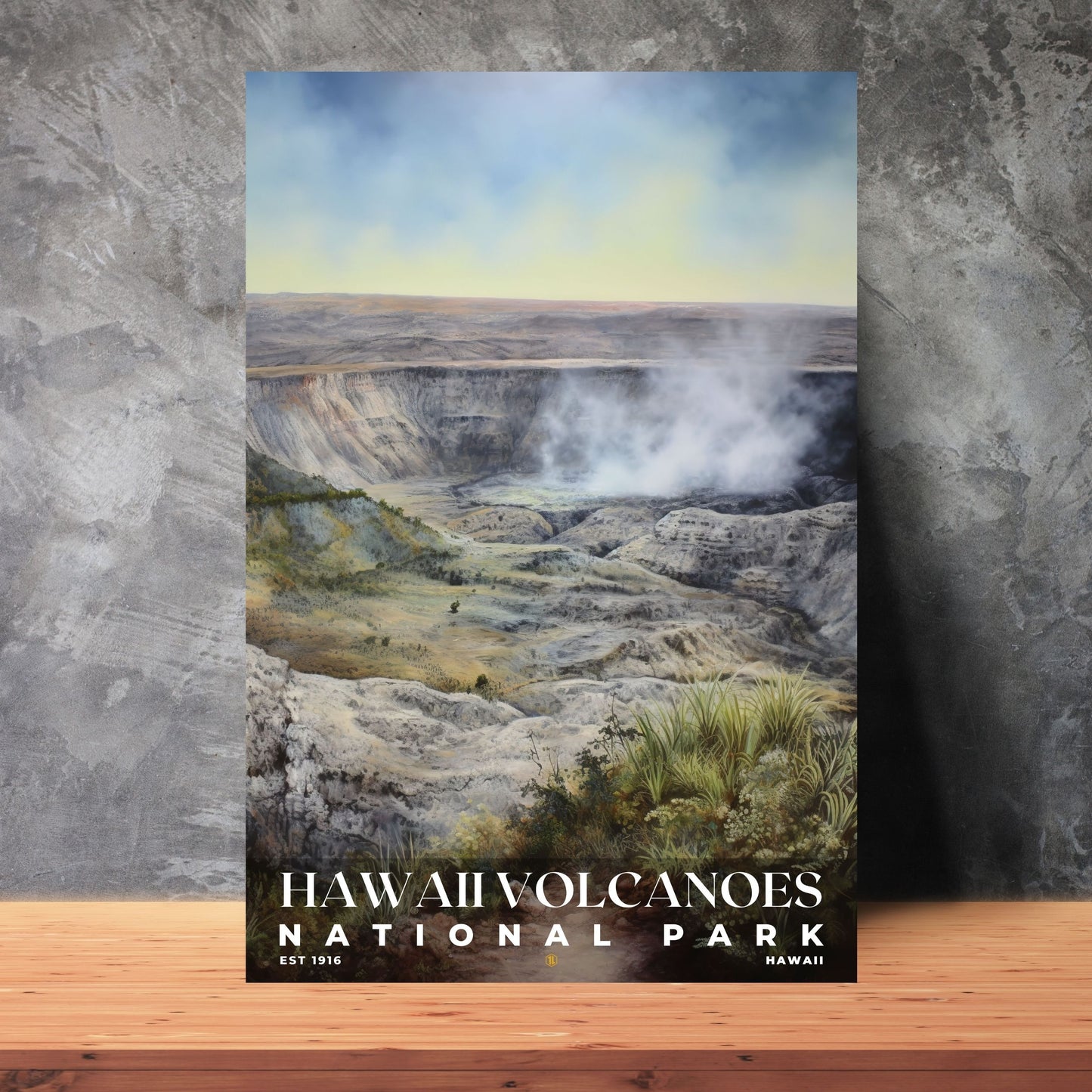 Hawaii Volcanoes National Park Poster | S02