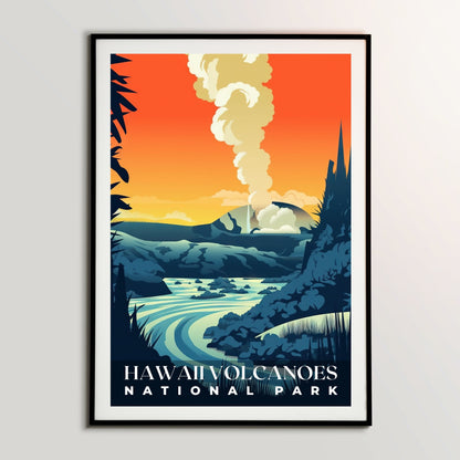 Hawaii Volcanoes National Park Poster | S01