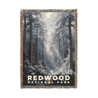 Redwood National Park Woven Blanket | S15