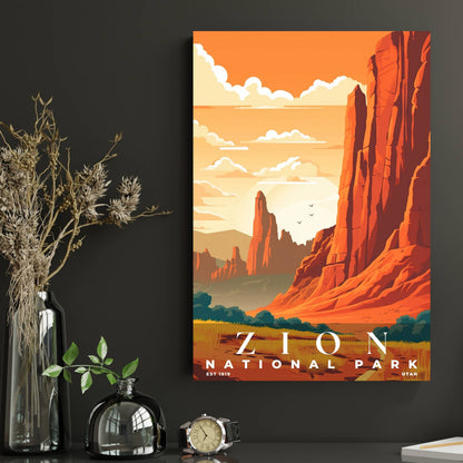 Zion National Park Poster | S03