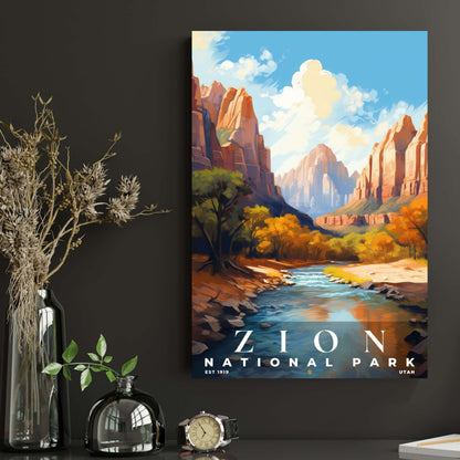 Zion National Park Poster | S06
