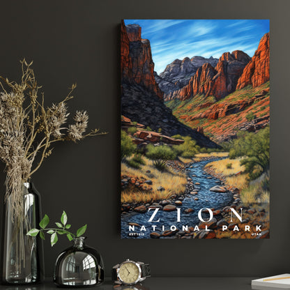 Zion National Park Poster | S02