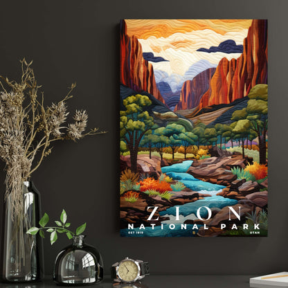 Zion National Park Poster | S09