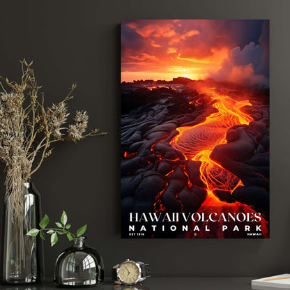 Hawaii Volcanoes National Park Poster | S10