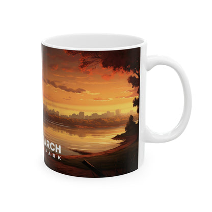 Gateway Arch National Park Mug | White Ceramic Mug (11oz, 15oz)