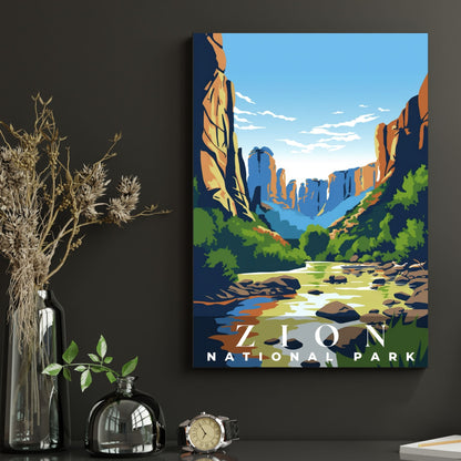 Zion National Park Poster | S01