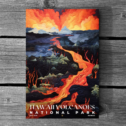 Hawaii Volcanoes National Park Poster | S09