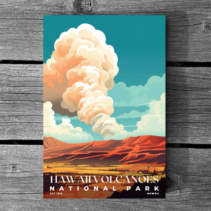 Hawaii Volcanoes National Park Poster | S03