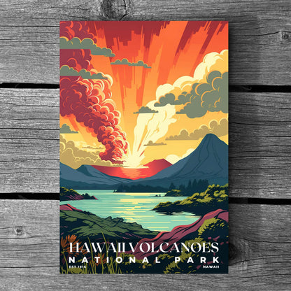 Hawaii Volcanoes National Park Poster | S05