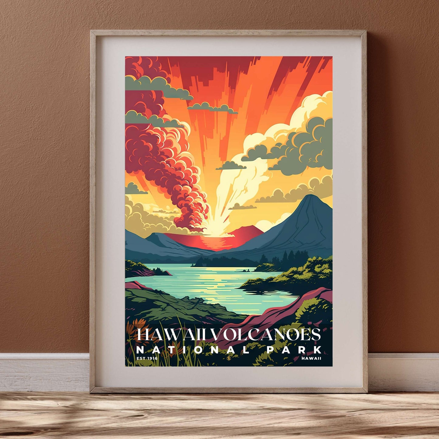 Hawaii Volcanoes National Park Poster | S05