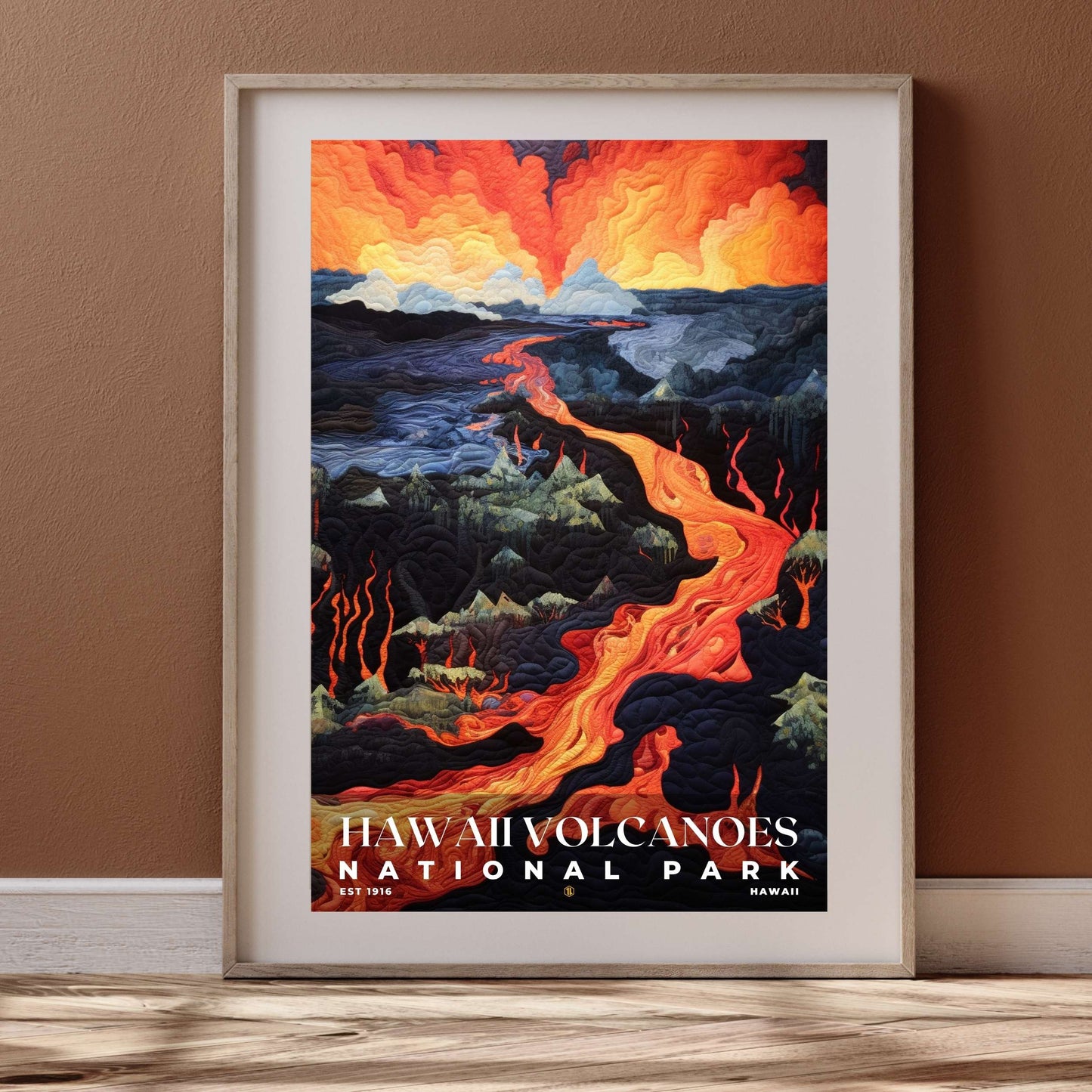 Hawaii Volcanoes National Park Poster | S09