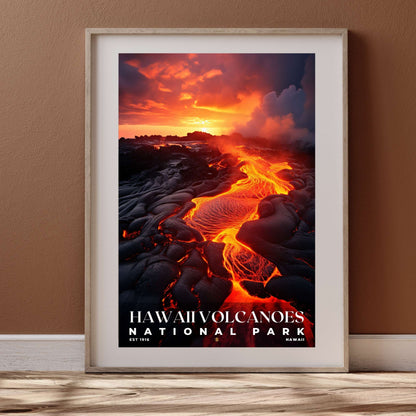 Hawaii Volcanoes National Park Poster | S10