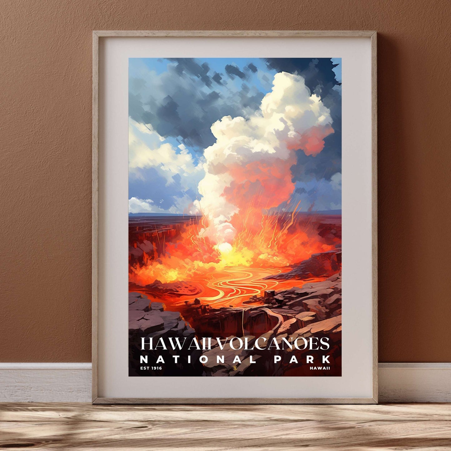 Hawaii Volcanoes National Park Poster | S06