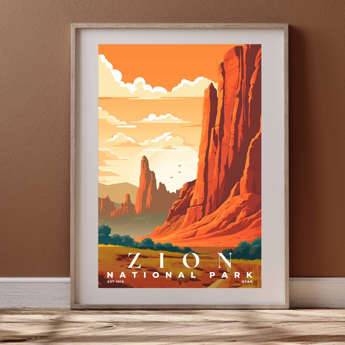 Zion National Park Poster | S03