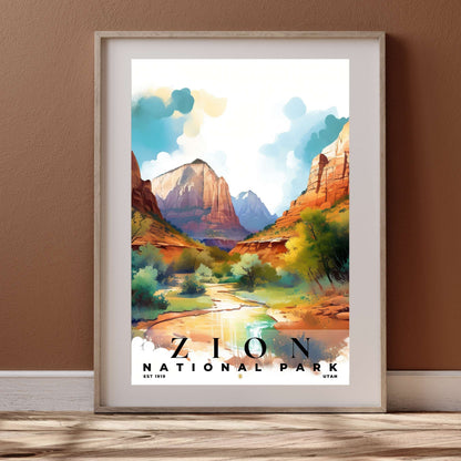 Zion National Park Poster | S04