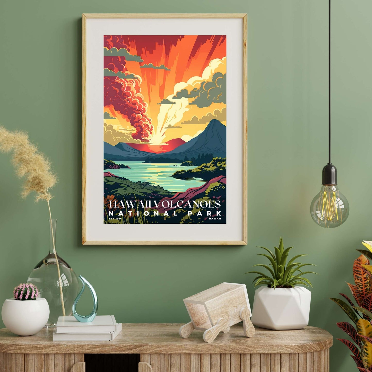 Hawaii Volcanoes National Park Poster | S05