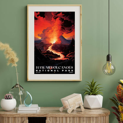 Hawaii Volcanoes National Park Poster | S07