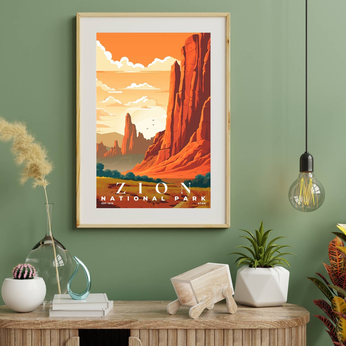 Zion National Park Poster | S03