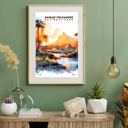 Hawaii Volcanoes National Park Poster | S08