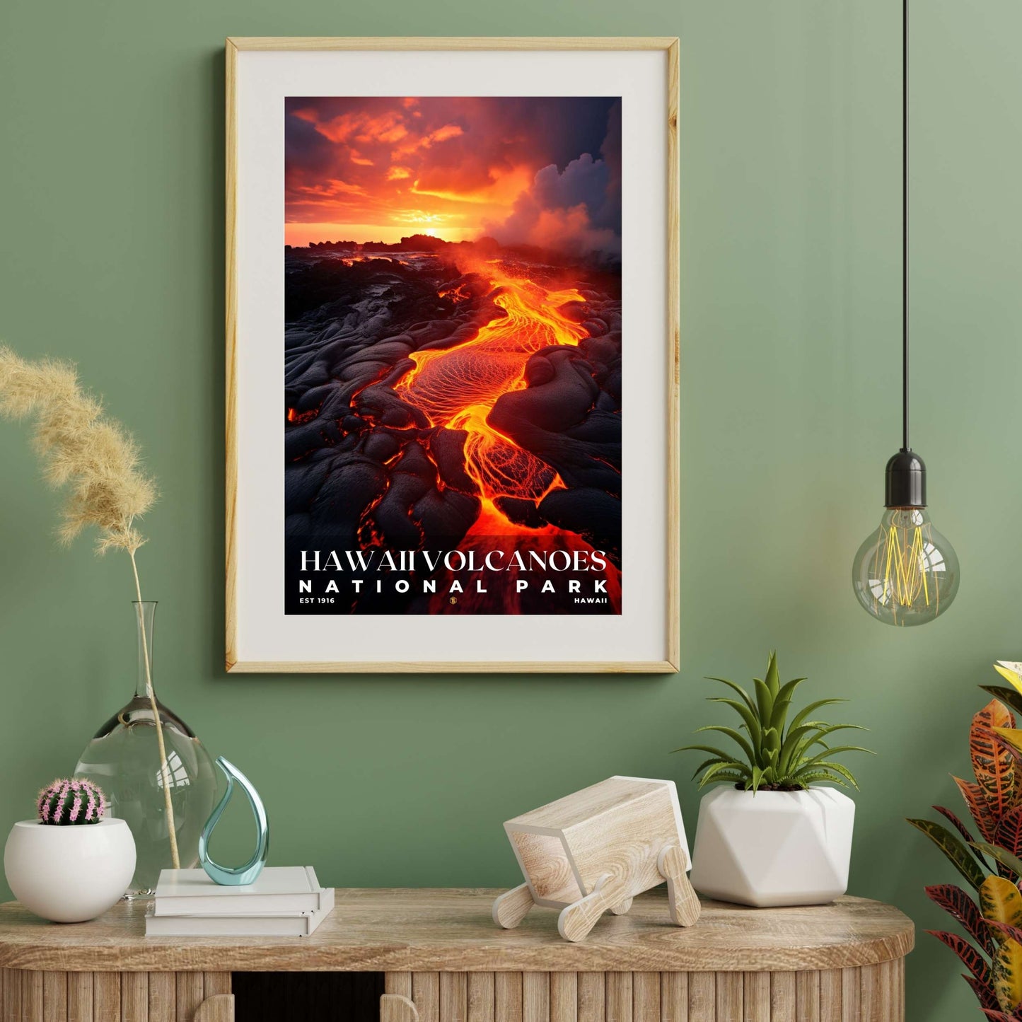 Hawaii Volcanoes National Park Poster | S10