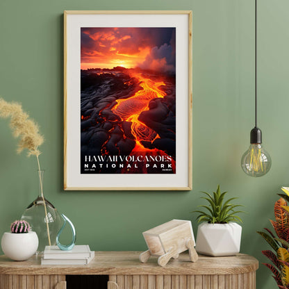 Hawaii Volcanoes National Park Poster | S10