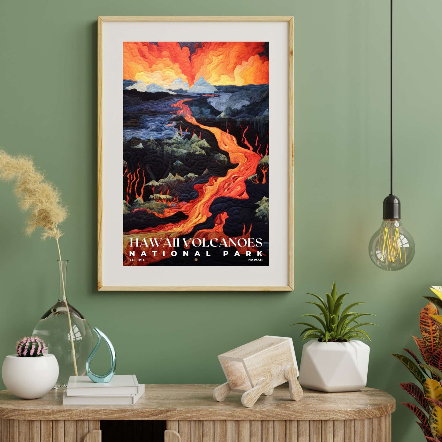 Hawaii Volcanoes National Park Poster | S09