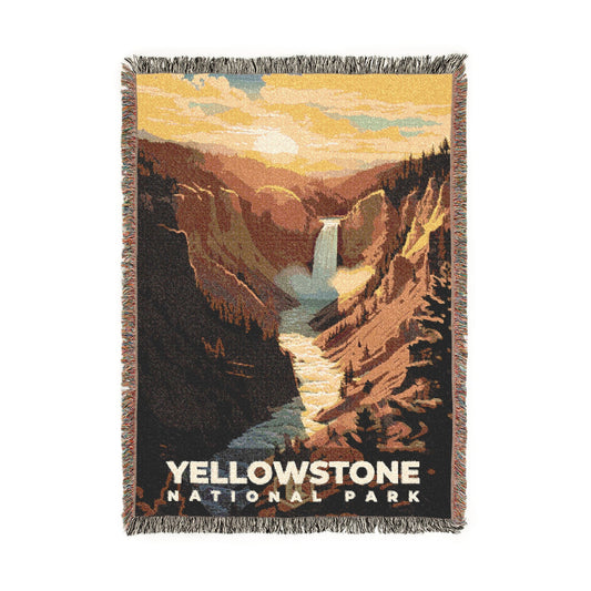 Yellowstone National Park Woven Blanket | S07